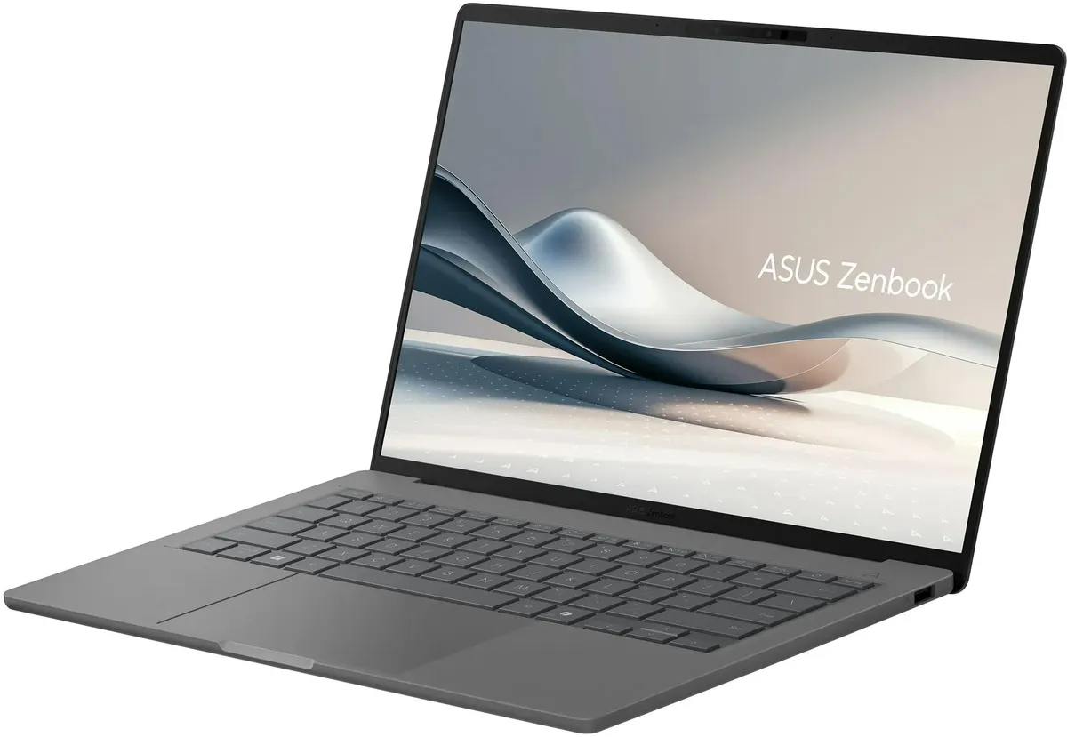 Ноутбук ASUS ZenBook A14 UX3407RA Qualcomm Snapdragon X Elite X1E-78-100 (серый)