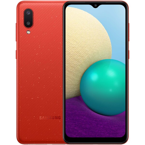 

Смартфон Samsung Galaxy A02 SM-A022G 32 ΓБ красный