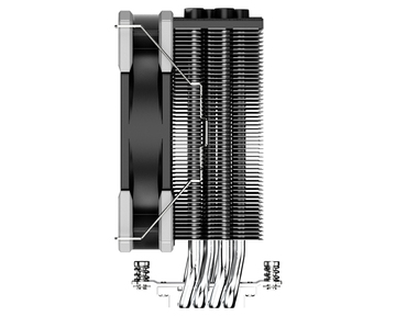 Кулер Процессорный ID-Cooling для CPU SE-214-XT Basic