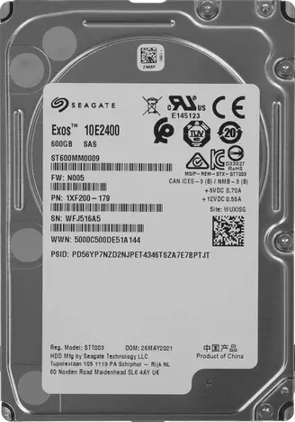 Жесткий диск  SEAGATE Enterprise Performance 2.5  600GB 10K SAS 12Gb/s