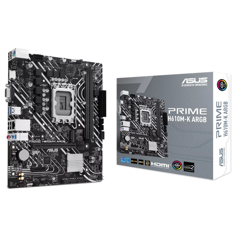 Материнская плата ASUS Intel H610 PRIME H610M-K ARGB