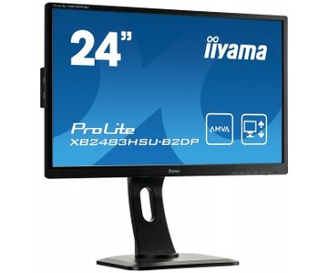 Монитор Iiyama 23.8" ProLite XB2483HSU-B5 черный VA LED 16:9 HDMI M/M матовая HAS Piv 250cd 178гр/178гр 1920x1080 75Hz DP FHD USB 5.5кг