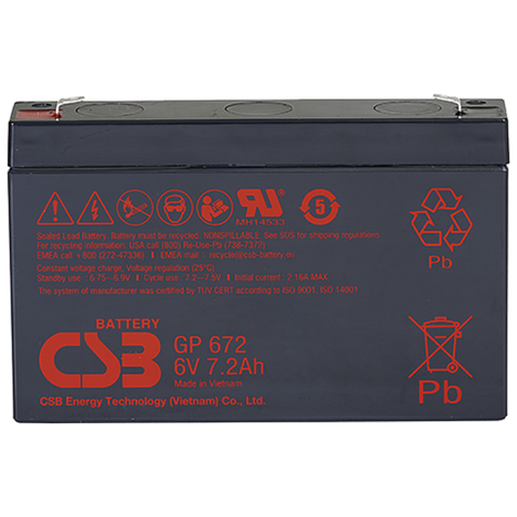 Сменная батарея для ИБП CSB GP 672