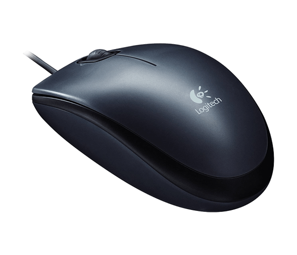

Мышь Logitech USB M100 910-005003, цвет темно-серый