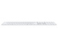 Клавиатура Apple Magic Keyboard with Touch ID and Numeric Keypad for Mac MK2C3LL/A, цвет белый  EN keyboard