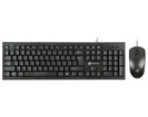 

Клавиатура+мышь Oklick KB+M 640M, цвет черный