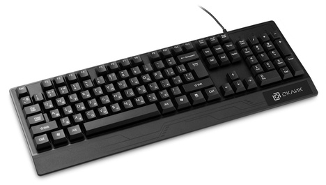 Клавиатура Oklick USB 115M 1678098, цвет черный