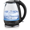 

Чайник электрический Polaris PWK 1787CGL 1.7л. 2200Вт черный (корпус: стекло