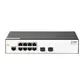 SNR Управляемый коммутатор уровня 2, 8 портов 10/100/1000Base-T, 2 порта 1/2.5G SFP, встроенный БП ~220V AC
