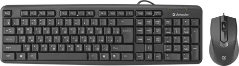Клавиатура+мышь Defender Dakota C-270 45270, цвет черный