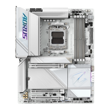 Материнская плата Gigabyte AM5 AMD X870E X870E AORUS PRO ICE