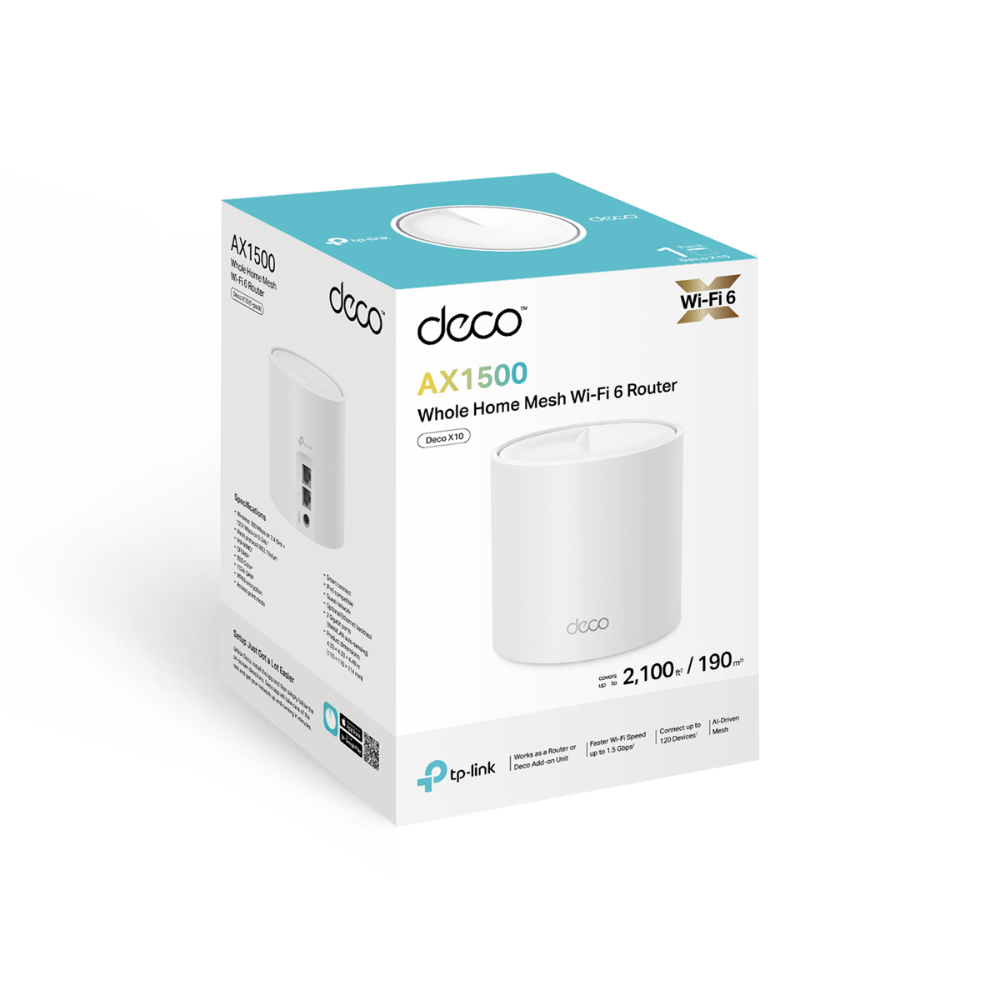 Wi-Fi роутер TP-LINK Deco DECO X10