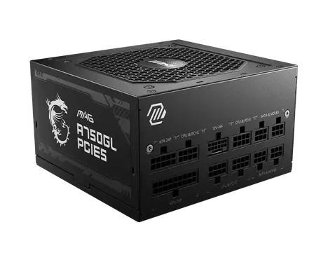 Блок питания MSI A750GL PCIE5 Gen.5 80+ gold