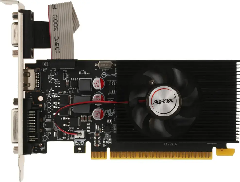 Видеокарта Afox GeForce GT 610 2 ΓБ Retail