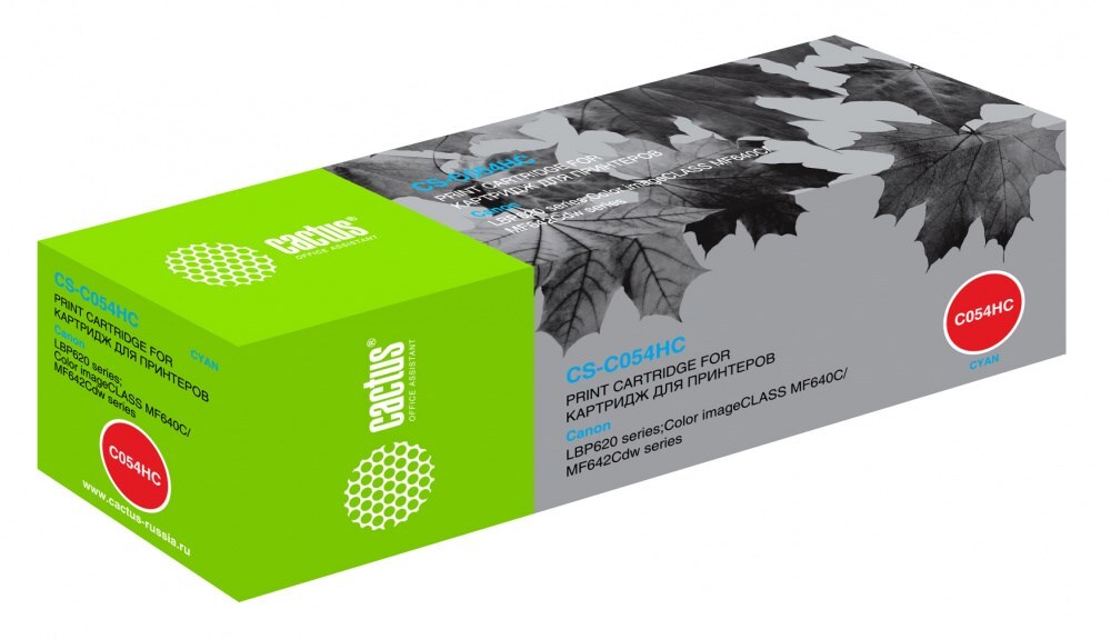 Картридж голубой Cactus CS-C054HC