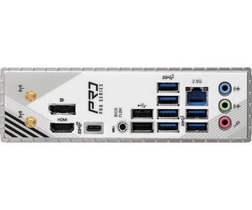 Материнская плата ASRock LGA 1851 Intel B860 B860 PRO RS WIFI