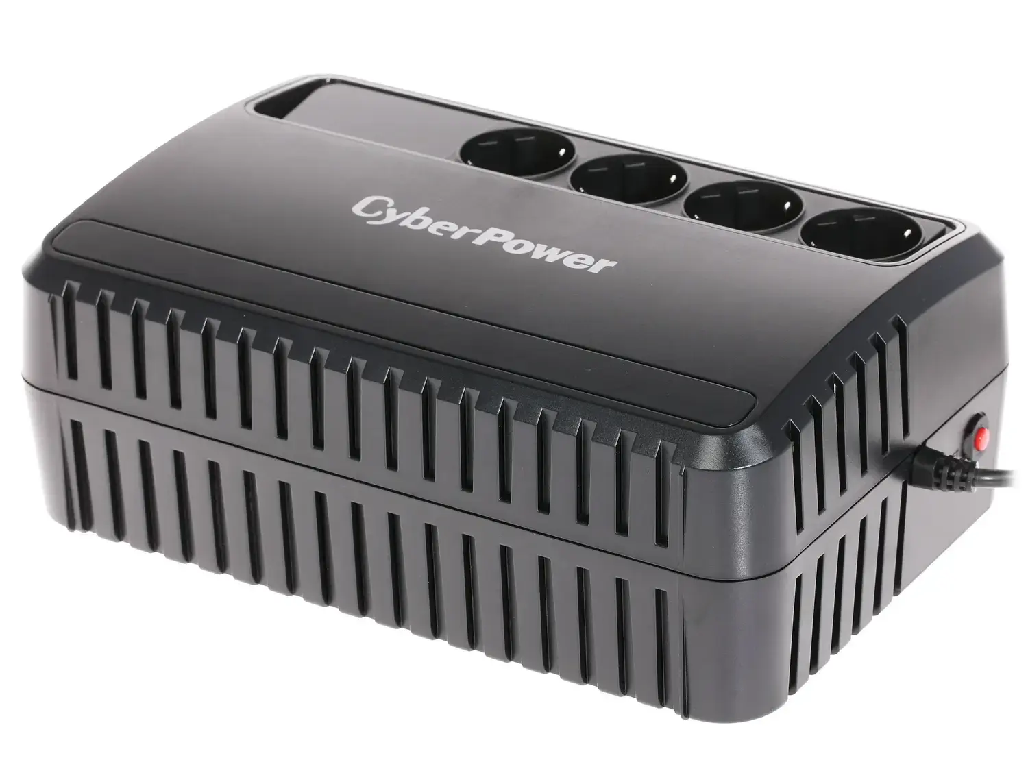 ИБП CyberPower BU1000E, Line-Interactive, 1000VA/600W, 4 Schuko розетки, Black, 0.4х0.3х0.3м., 7.8кг./ UPS Line-Interactive CyberPower BU1000E 1000VA/600W (4 EURO)