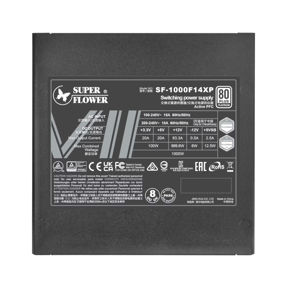Блок питания Super Flower LEADEX VII Platinum PRO ATX 3.1 1000W