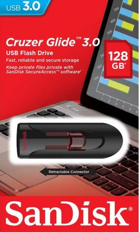 Флешка SanDisk Cruzer Glide 128GB