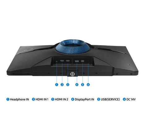 Монитор Samsung Odyssey G4 25.0-inch черный