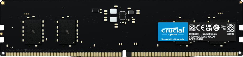 Оперативная память Crucial Micron DDR5 5600МГц 8Гб, CT8G56C46U5