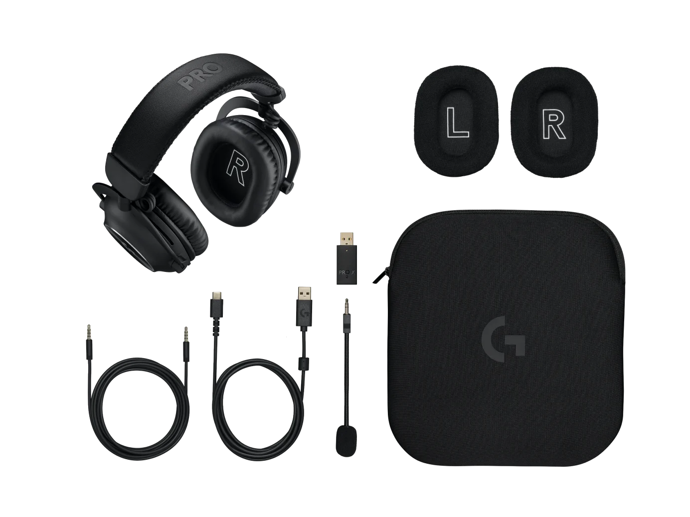 Bluetooth-гарнитура Logitech PRO X 2 LIGHTSPEED Wireless, цвет черный