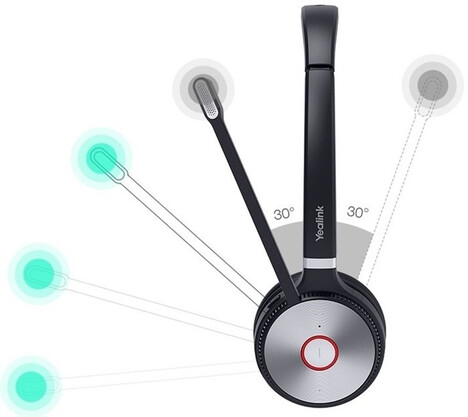 Гарнитура Yealink WH66, цвет черный