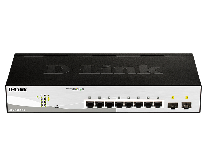 Коммутатор D-LINK DGS-1210-10