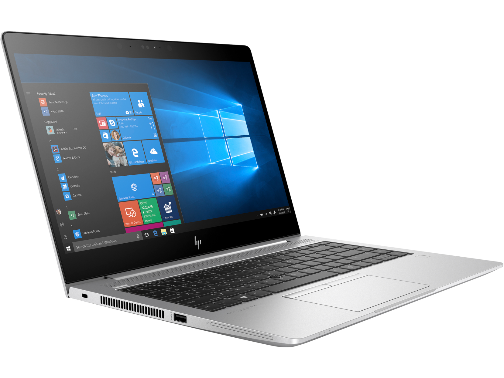 Ноутбук HP Inc. EliteBook 840 G5 Intel Core i7-8550U (серебристый)