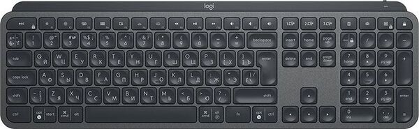 

Клавиатура Logitech Wireless MX Keys 920-009417, цвет темно-серый
