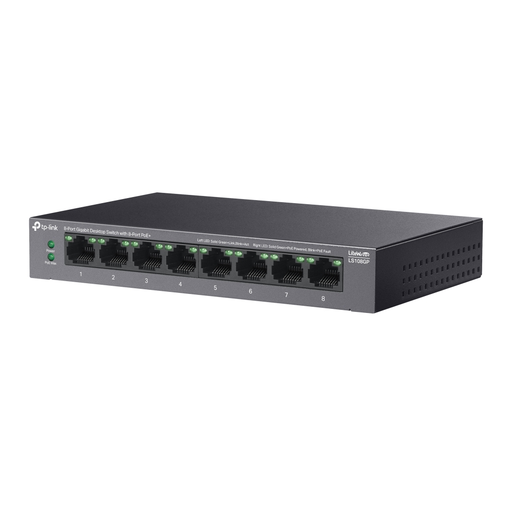 Коммутатор TP-LINK LS108GP