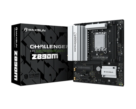 Материнская плата Maxsun LGA 1851 Intel Z890 Challenger Z890M