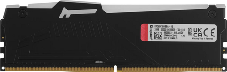 Оперативная память Kingston FURY Beast RGB EXPO 16GB 6000MT/s DDR5 CL30, KF560C30BBEA-16, RTL