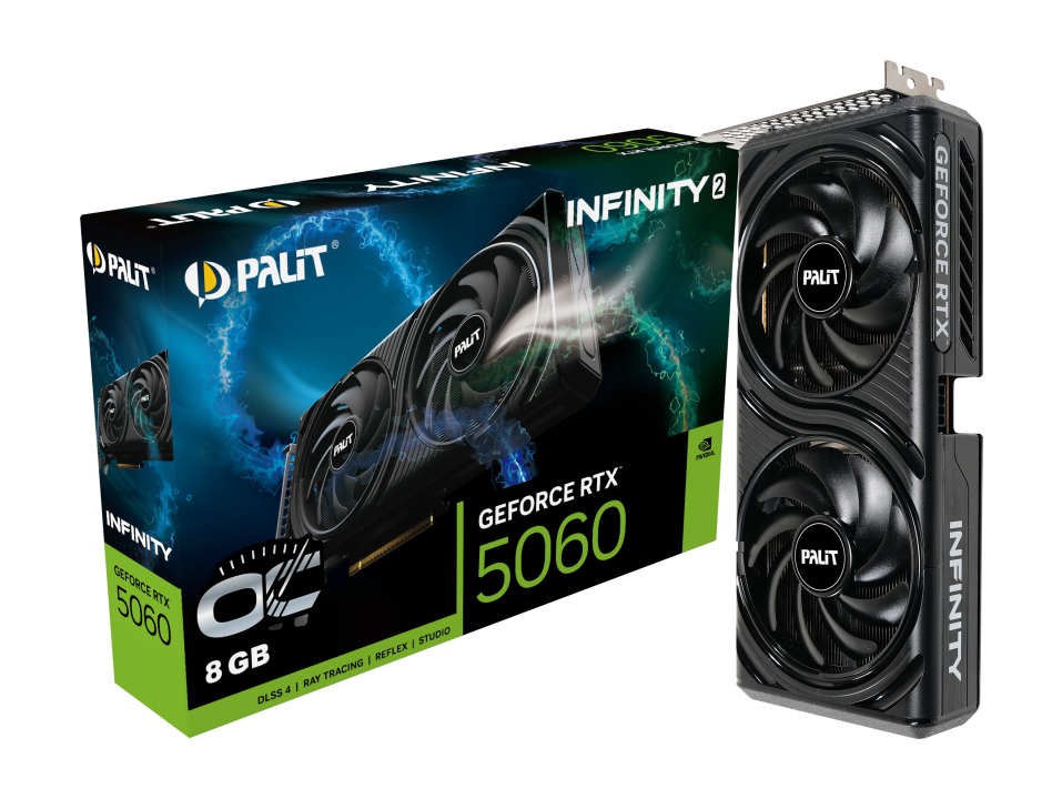 Видеокарта Palit GeForce RTX 5060 8 ΓБ Retail