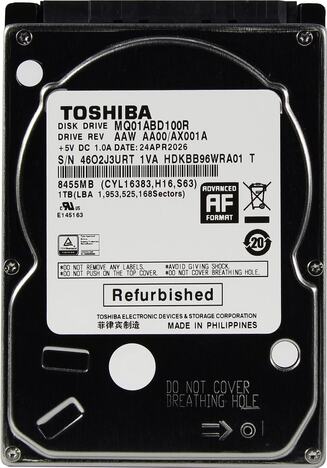 Жесткий диск  TOSHIBA MQ01 2.5 2.5" SATA3.0 1 TB 5.4K SATA3