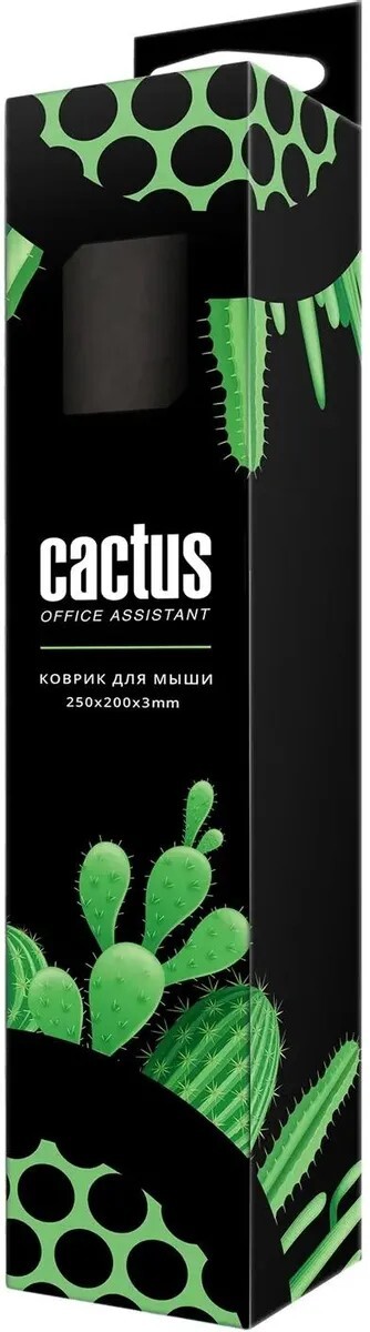 Cactus Игровой коврик Black Mesh CS-MPC-D02S