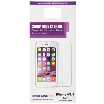 REDLINE Защитное стекло для Apple iPhone 7