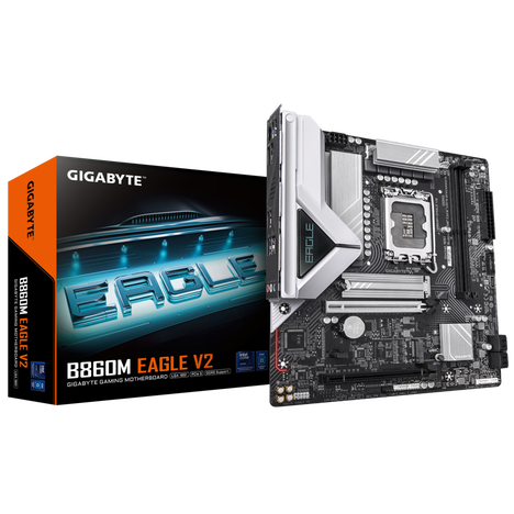 Материнская плата Gigabyte LGA1851 Intel B860 B860M EAGLE V2