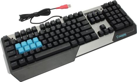 Клавиатура A4tech KB B865 ICE BLUE, цвет черный