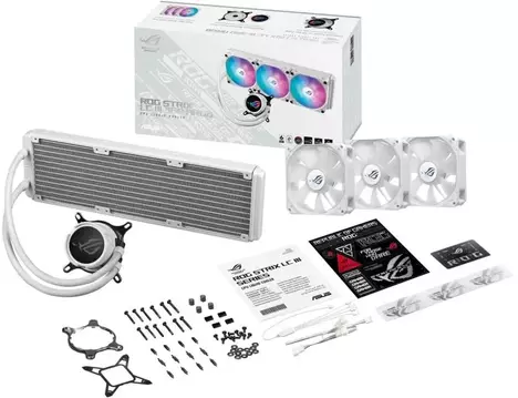 Кулер Процессорный ASUS TUF GAMING LC III 360 ARGB White