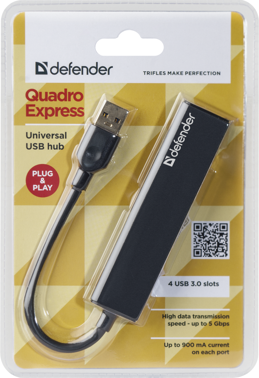 Зарядное устройство Defender Quadro Express
