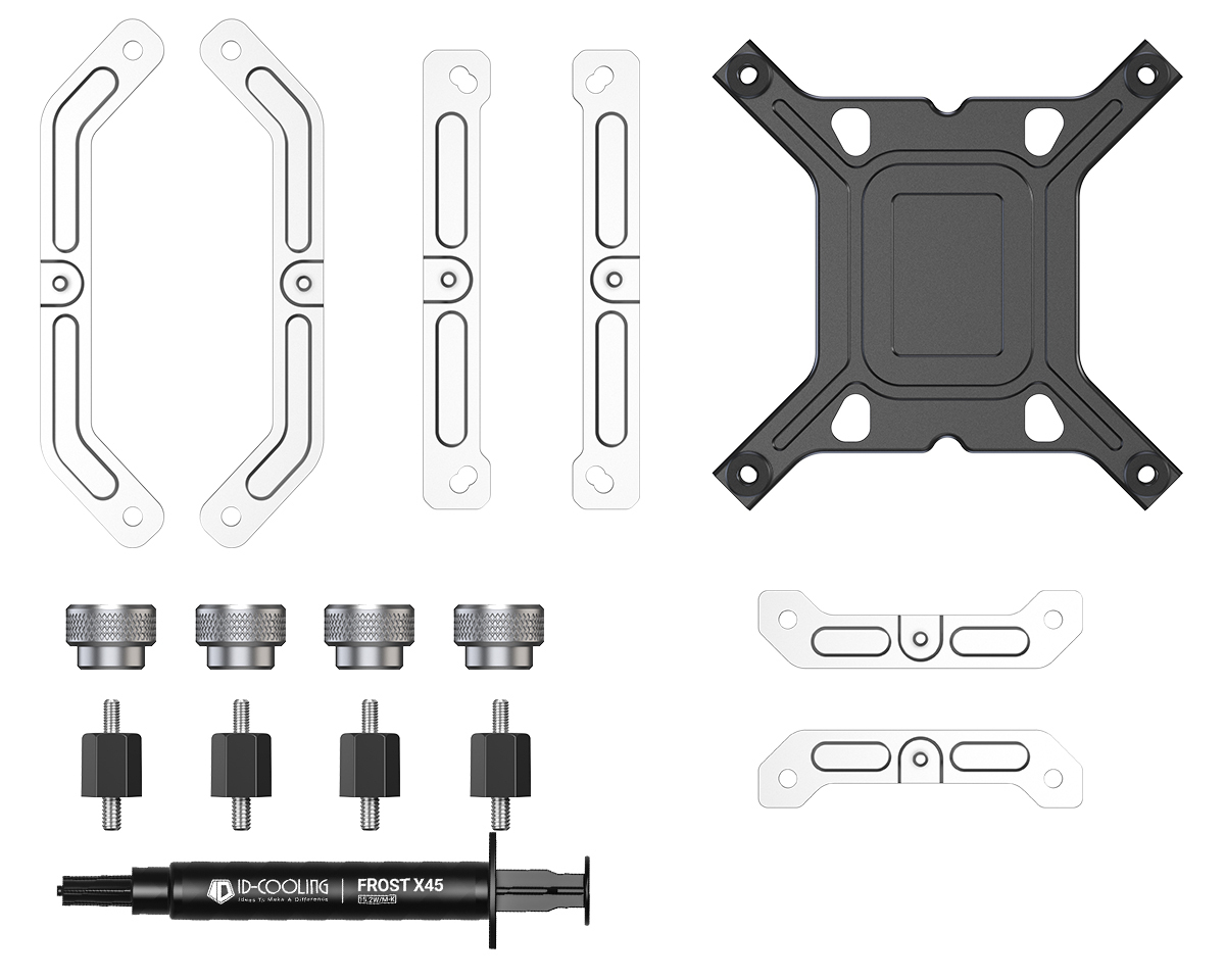 Кулер Процессорный ID-Cooling система водяного охлаждения FX240 INFINITY White