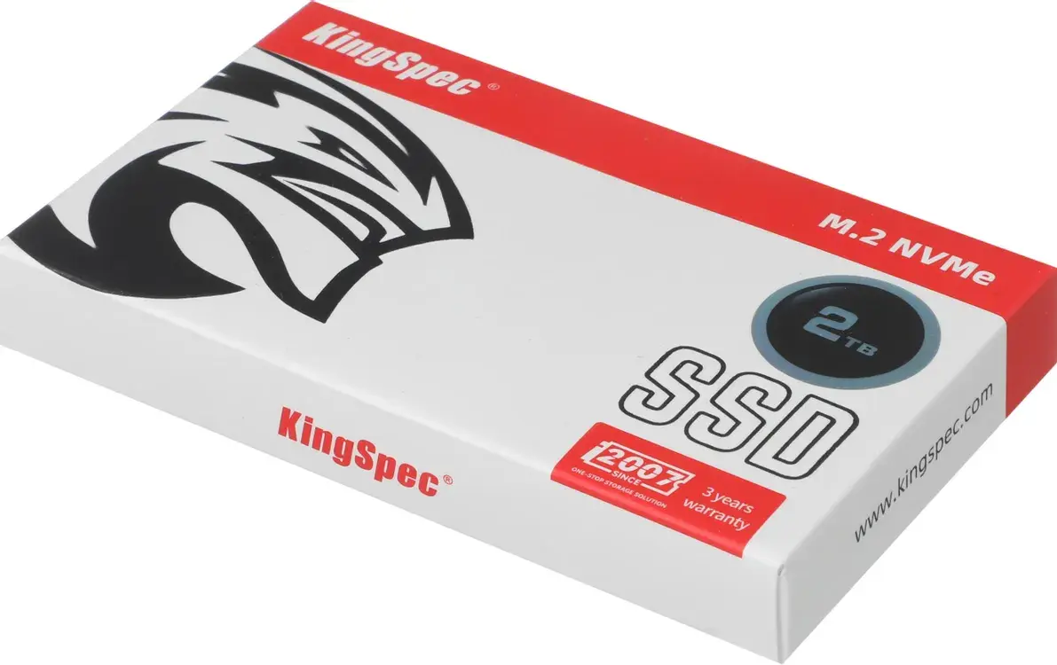 Внутренний твердотельный накопитель KINGSPEC XG7000 PCIe 4.0 x4, M.2 2280, NVMe 2 TB
