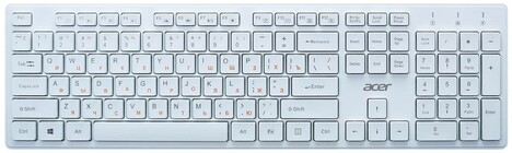 Клавиатура ACER OKW123 ZL.KBDEE.00D, цвет белый