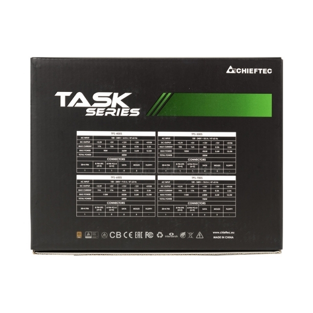 Блок питания Chieftec Task TPS-600S