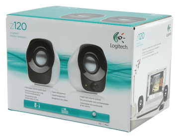 Колонки Logitech Stereo Speakers Z120 (белый)