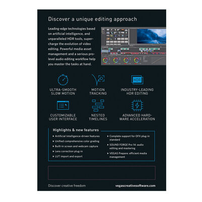 Magix VEGAS Professional 18 (обновление лицензии Site EDU &amp; GOV),