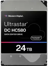 Жесткий диск  Western Digital Ultrastar DC 3.5 HC580 3.5" SAS3 24TB 7.2K SAS 12Gb/s