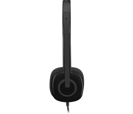 Гарнитура Logitech H151, цвет черный