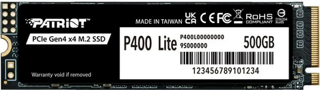 Внутренний твердотельный накопитель Patriot P400 Lite 500GB